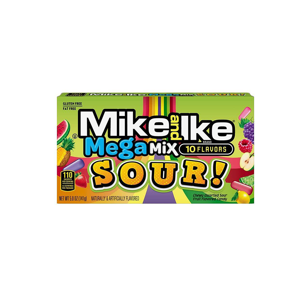 Mike & Ike Mega Mix Sour! (141g)