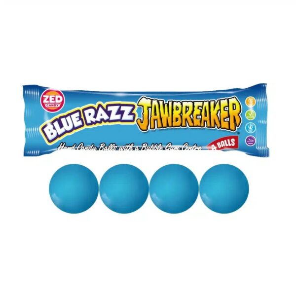 Zed Blue Razz Jawbreaker 4 Balls