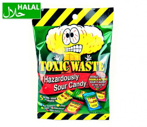 Toxic Waste Hazardously hard candy (57 gr.)